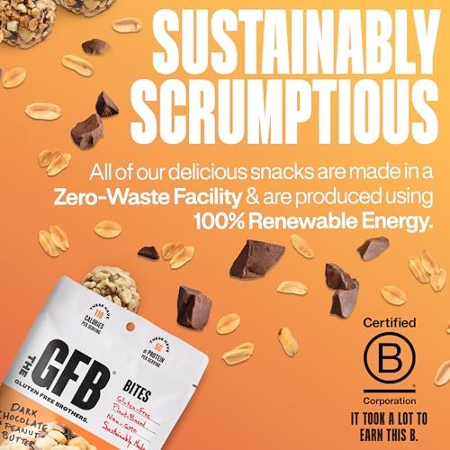 The GFB Variety Pack Protein Bites - Gluten Free, Plant Based, Non GMO, Sustainably Made – Ridiculously Tasty, Healthy, Vegan, Protein Energy Balls, 4 oz (4 Count) - görsel 18