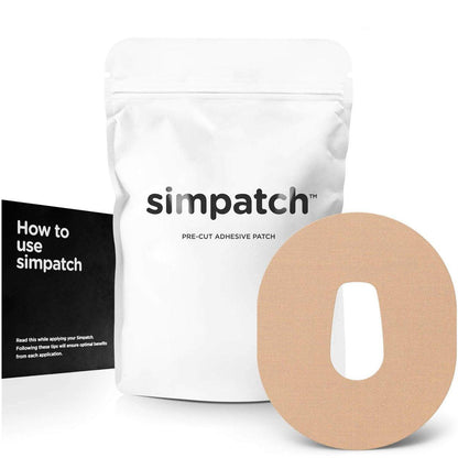 SIMPATCH – Dexcom G6 Adhesive Patch – Superior Adhesion: The acrylic adhesive ensures your Dexcom G6 sensor stays – Image 1
