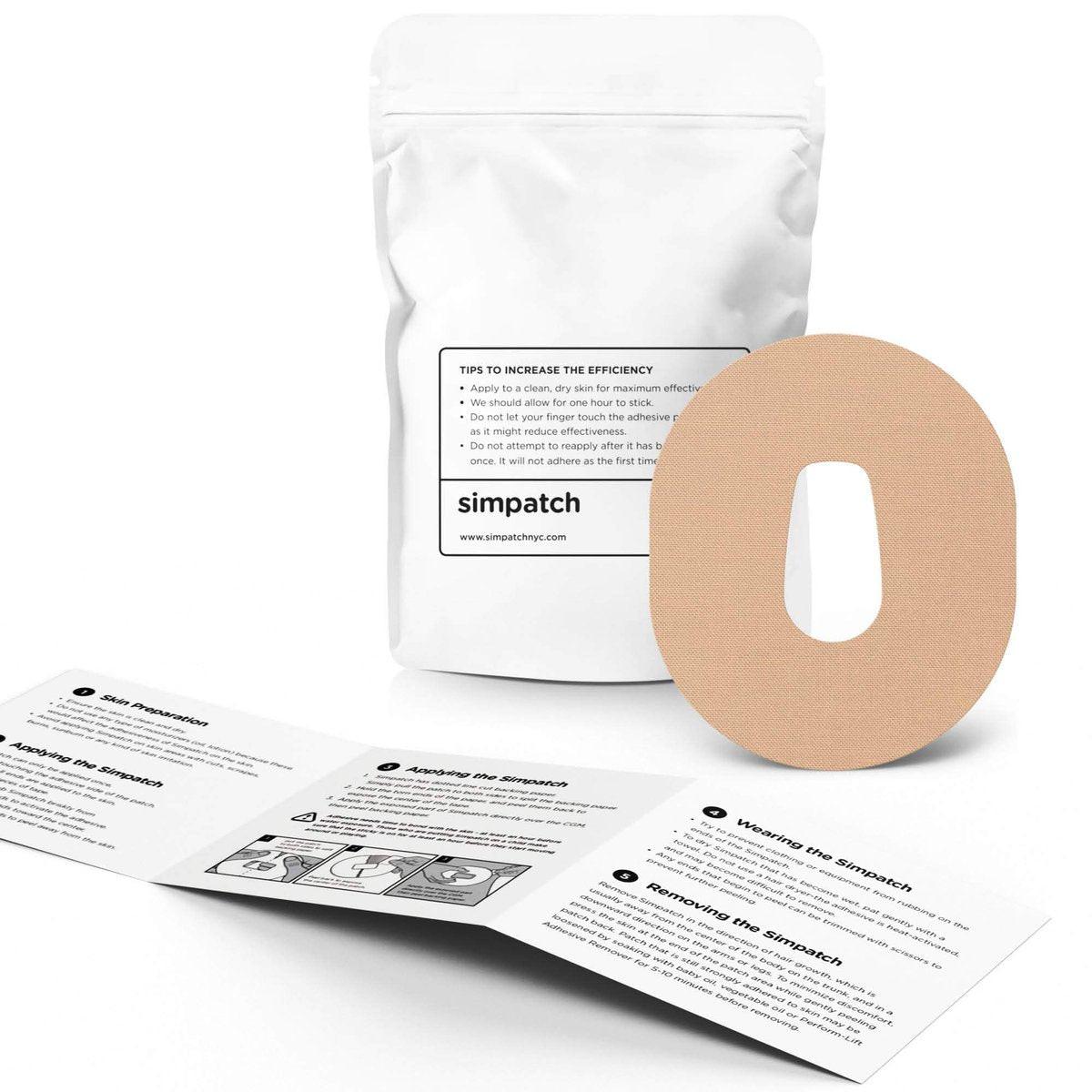 SIMPATCH – Dexcom G6 Adhesive Patch – Breathable Cotton Material: The cotton support is soft and breathable, – Image 3