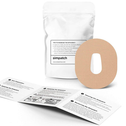 SIMPATCH – Dexcom G6 Adhesive Patch – Breathable Cotton Material: The cotton support is soft and breathable, – Image 3