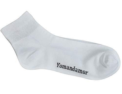 Yomandamor Mens Coolmax Ankle Wide Stretched Diabetic Socks with Seamless Toe, 5 Pairs