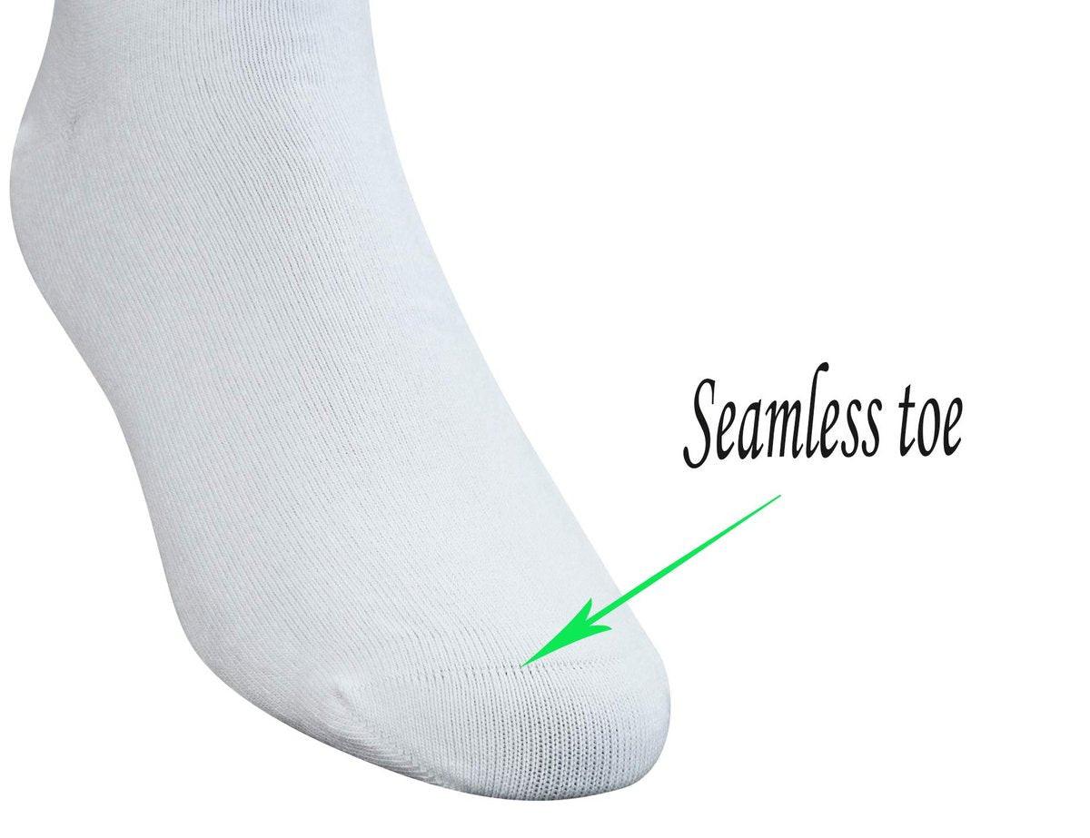 Yomandamor Mens Coolmax Ankle Wide Stretched Diabetic Socks with Seamless Toe, 5 Pairs - görsel 5