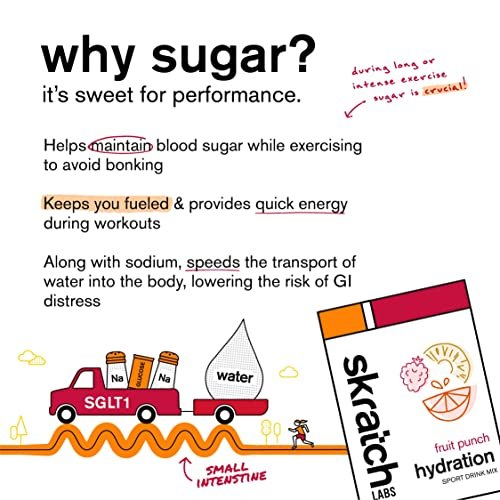 Skratch Labs Hydration Sports Drink Mix – Real-Fruit Electrolyte Powder for Fast Hydration & Endurance | Fruit Punch | 20 Servings | Vegan, Non-GMO, Clean Ingredients - görsel 17