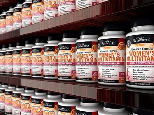 Multivitamin for Women with Vitamin D3 - Multivitamins for Bone Breast Skin Joint Energy - Vitamins for Immunity Support - Immune System Boost Natural Immune Defense - Joint Support Supplement - 60Ct - görsel 6