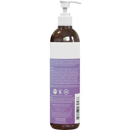 Viva Naturals Organic Massage Oil, Lavender Scented, 8 fl oz (237 mL) – Non-Greasy, Certified Organic Massage Therapy Oils