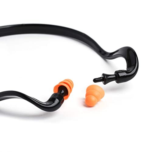2 Pairs Soft Banded Silicone Reusable Washable Ear Plugs for Sleeping Swimming Noise Hearing Protection Earplugs Music Concerts Construction Shooting Hunting Motor Sports - görsel 15