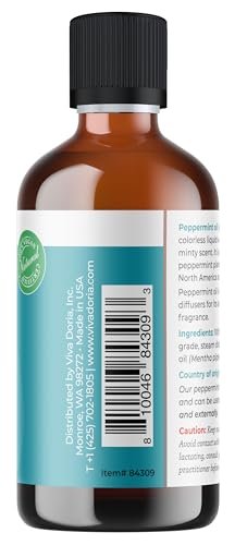 Viva Doria Peppermint Essential Oil, 100% – Northwest Peppermint: Grown in the ideal climate of the Pacific – Image 2