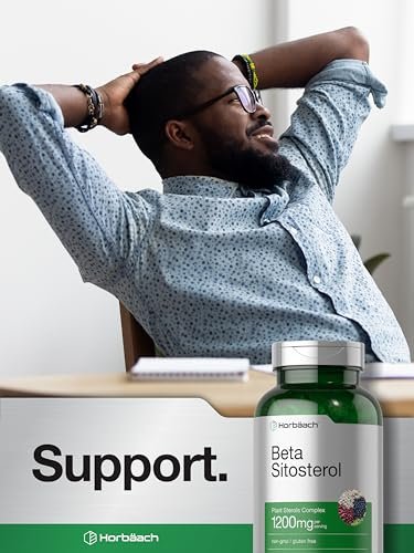 Horbäach Beta Sitosterol 1200mg | 240 Softgel Capsules | Mega Strength | Plant Sterols Complex | Non-GMO, Gluten Free Supplement - görsel 12