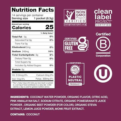 Cure Hydration | Plant-Based Electrolyte – 100% Plant-Based Electrolytes: Derived from real coconut water, our – Image 1