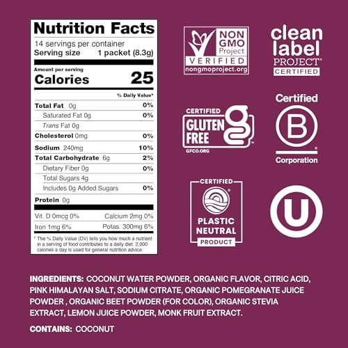 Cure Hydration | Plant-Based Electrolyte – Non-GMO & Vegan: We are committed to clean ingredients. This product is – Image 4