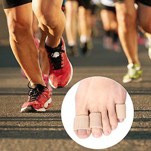 Blulu 16 Pcs Toe Cushion Tube Sleeves Soft Gel Corn Pad Protectors for Cushions Corns, Blisters, Calluses, Toes and Fingers - görsel 3