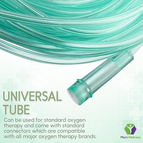 Oxygen Tubing - Premium Green Crush Resistant Oxygen Tubes - Extra Long 50 Foot - Pack of 3 Tubes - görsel 9