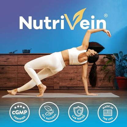 Nutrivein Premium Multi Collagen Pills 2250 – Multi-Collagen Complex: Contains Types I, II, III, V, and X – Image 11