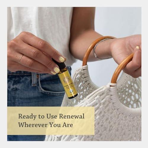 Silk Road Organic Frankincense Serrata Essential Oil Roll on | 100% Pure USDA Certified Aromatherapy Roller to Soothe Body & Mind (10 ml) - görsel 4