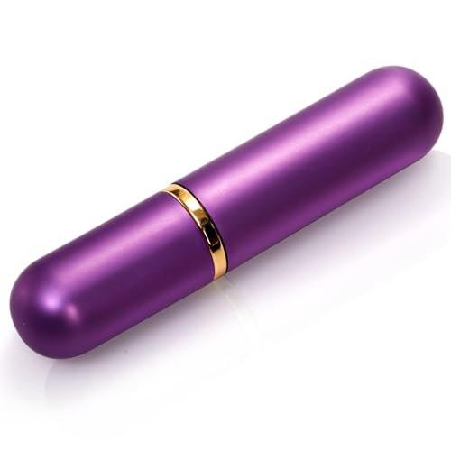 Bekith Set of 8 Colors Empty Essential Oil Personal Inhaler Refillable Aromatherapy Nasal Inhaler Tubes Aluminum and Glass, Portable Nasal Inhalers with 20 Cotton Wicks - görsel 4