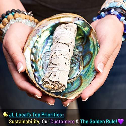 White Sage Smudging Kit Smudge Stick Gift Kit + Instructions & Blessings (Beginner's Kit) - görsel 9