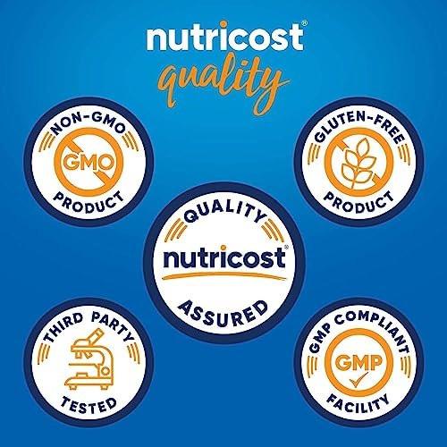 Nutricost Natural Caffeine 200mg, 250 Vegetarian Capsules - Gluten Free, Non-GMO - görsel 6