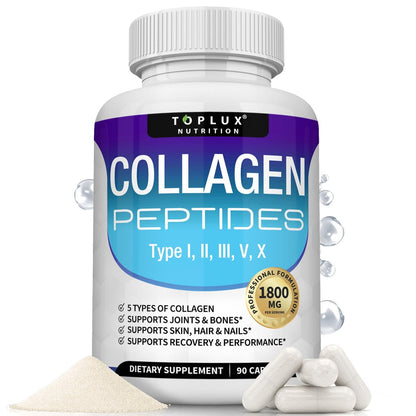 Toplux Multi Collagen Peptides Pills 1800 Mg – Item Weight: 0.091 kg – Image 13