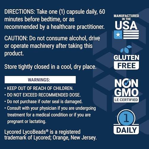 Life Extension Men's Bladder Support - Nighttime Urination, Prostate Health, Sleep Patterns - Melatonin, Beta-Sitosterol, Lycopene - Gluten Free, Non-GMO, Vegetarian - 30 Capsules - görsel 10
