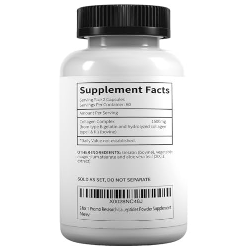 Research Labs 2 for 1 Promo 240 Collagen – Easy-to-Swallow Capsules: No mixing or measuring – simply take the – Image 14