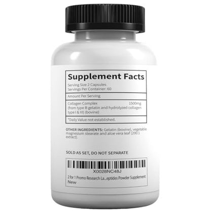Research Labs 2 for 1 Promo 240 Collagen – High Potency: Each serving delivers 6000 mg of collagen peptides, a – Image 8