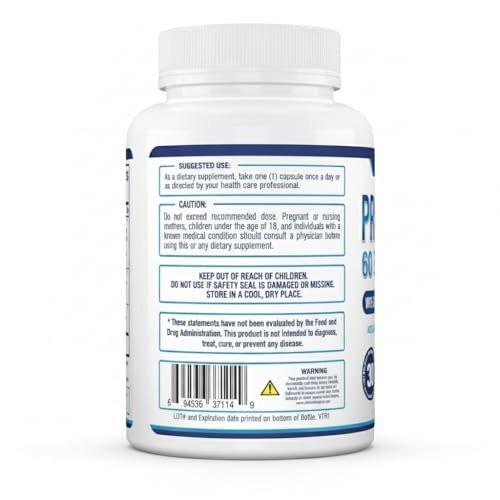 Purely Optimal Probiotics for Digestive Health, 60 Billion CFU – Delayed-Release with Digestive Enzymes & Organic Prebiotics – Bloating, Immune & Energy Support, 30 Caps - görsel 9