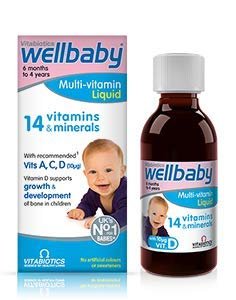 Wellbaby Multi-Vitamin Liquid 14 Vitamins and Minerals 150ml - görsel 1