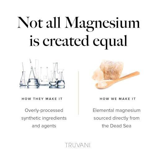 Truvani Magnesium 400mg Oxide Tablets | 60 Tablets | Supports Calm and Sleep, Healthy Bones, Muscle Health, Digestive Health | Non-GMO, Vegan Pills - görsel 9