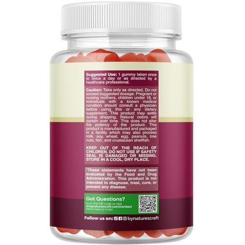 ACV Apple Cider Vinegar Gummies - Natural Energy Supplement ACV with Mother for Body Cleanse Immune Support and Gut Health with Vitamin B12 and Beet Root - 120 Count - görsel 17