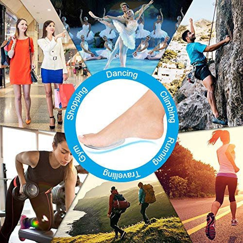 Premium Metatarsal Pads, Soft Ball of Foot Cushions, Reduce Foot Pain and Provide Support, Suit for Men Women & All Shoes Types（10Pcs） - görsel 10