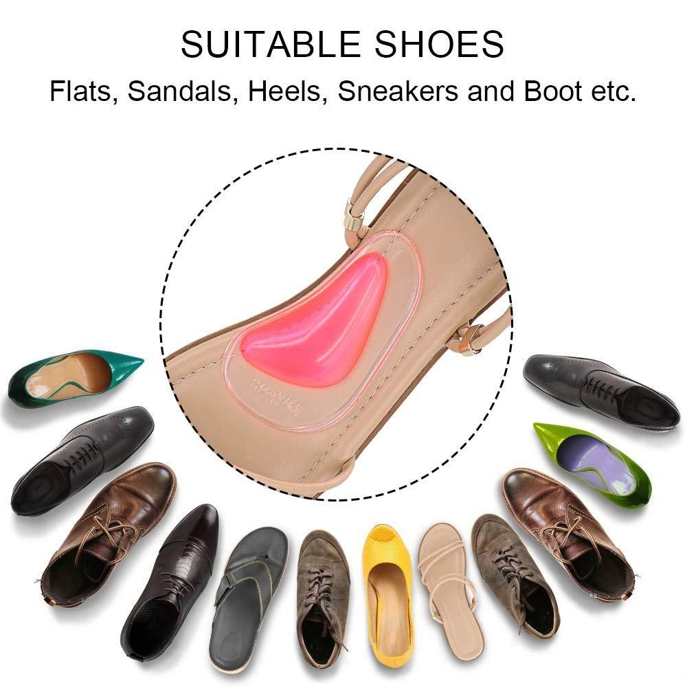 Dr. Foot's Arch Support Shoe Insoles for Flat Feet, Gel Arch Inserts for Plantar Fasciitis, Adhesive Arch Pad for Relieve Pressure and Feet Pain (6 Colors - 6 Pairs, 6 Pair (Pack of 1)) - görsel 7