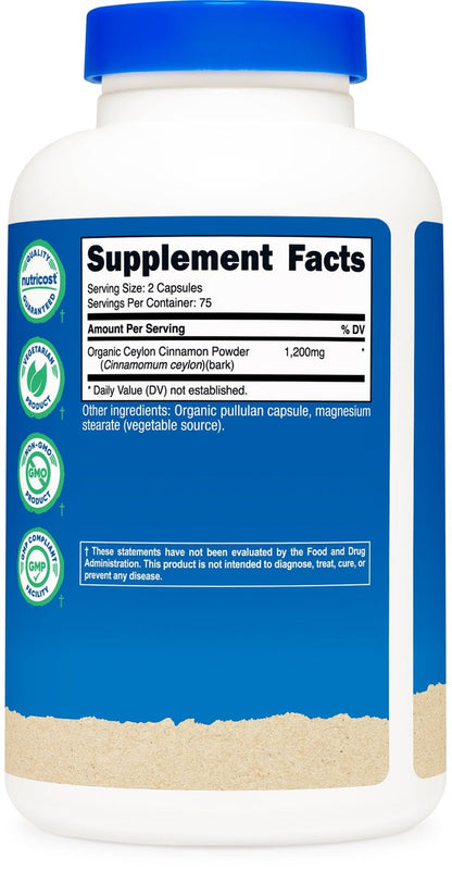 Nutricost Organic Shiitake Mushroom Powder 8oz - 100% Organic Certified, Gluten Free, Non-GMO