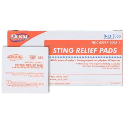 Dukal 856-BX Sterilising Relief Pad, 2-Ply, Non-Sterile, Medium, White (Box of 200)