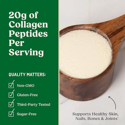 Bulletproof Unflavored Collagen Peptides – 20g Grass-Fed Collagen Peptides: Each scoop provides a concentrated – Image 11