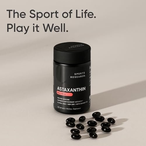 Sports Research® Icelandic Astaxanthin 6mg – Other Ingredients: Organic coconut oil, softgel capsule (gelatin, – Image 8