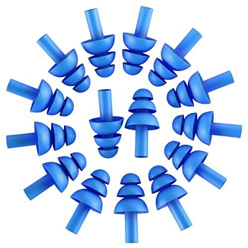 50 Pairs of Soft Reusable Silicone Ear Plugs for Swimming, Sleeping & Concerts - Individually Wrapped & Waterproof Ear Protection - Comfortable Noise Reduction up to 25dB NRR - Ideal for Adults - görsel 2