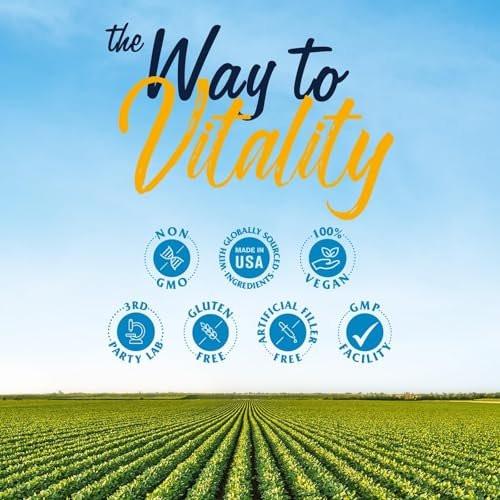 Vitalitown Probiotics + Prebiotics | 60 Billion CFUs 19 Strains | 60 Delayed Release Veg Caps | Shelf Stable, Prebiotics and Probiotics | Digestive Health, Immune Health | Vegan, Non-GMO, No Dairy - görsel 5