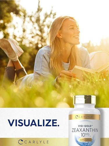 Carlyle Zeaxanthin 10mg | 120 Softgels | Eye Health Support with Lutein | Non-GMO, Gluten Free Supplement - görsel 7