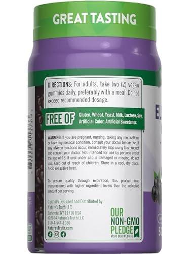 Nature's Truth Iron Supplement for Women & Men | 28 mg | 90 Capsules | Iron Bisglycinate | Non-GMO, Gluten Free