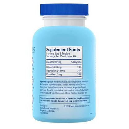 SlowMag Muscle & Heart Magnesium Chloride – Convenient Dosage: 180 tablets provide a 3-month supply (at 2 tablets – Image 18