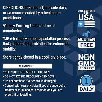 Life Extension FLORASSIST® Probiotic Mood Improve, probiotic and Saffron Blend enhances Mood and Mental Outlook, Non-GMO, Gluten-Free, 1 Daily, Vegetarian, 30 Capsules