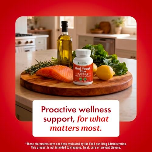 Red Yeast Rice with CoQ10 Supplement | – CoQ10 (per serving): 100 mg – Image 10