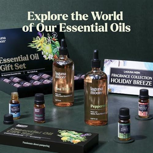 Lagunamoon Peppermint Oil - Natural Pure Essential Oils for Diffusers, Aromatherapy, Humidifiers, Candle Making Scents - Fresh Fragrance Scents for Home, Office, Cars and Cleaning Products (150mL) - görsel 5