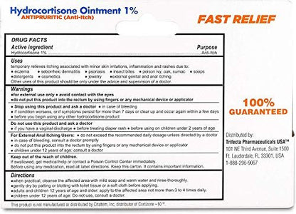 (3 Pack) Globe Hydrocortisone Maximum Strength Transparent Ointment 1%, 1 oz, Anti-Itch Topical Ointment for Redness, Swelling, Itching, Rash, Bug/Mosquito Bites, Eczema, Hemorrhoids & More