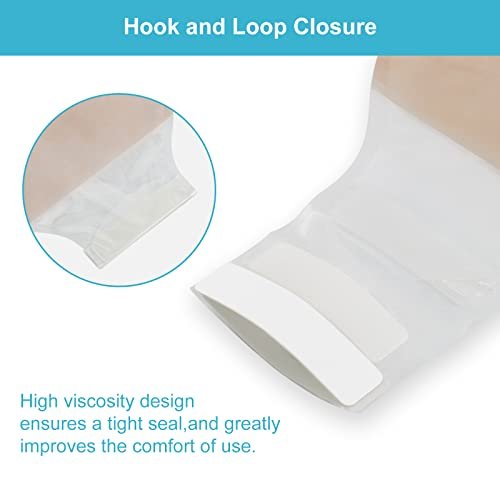 20 PCS Colostomy Bags, Ostomy Supplies, One Piece Drainable Ostomy Pouch with Hook and Loop Closure for Ileostomy Stoma Care, 15mm-60mm Cut to Fit - görsel 9