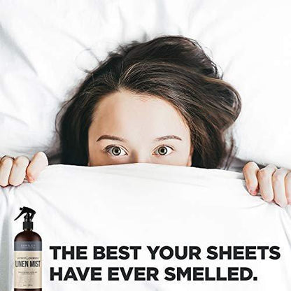 DRMTLGY Natural Fresh Linen Mist and Room Spray - Pure Essential Oils for a Pillow Spray, Linen Mist, and Fabric Spray - Aromatherapy Spray for Relaxation and Sleep, 8 oz