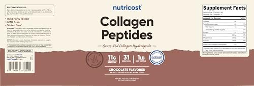 Nutricost Collagen Peptides Powder 1LB (454 – No Added Sugars or Fillers: Clean label with only one ingredient: – Image 5