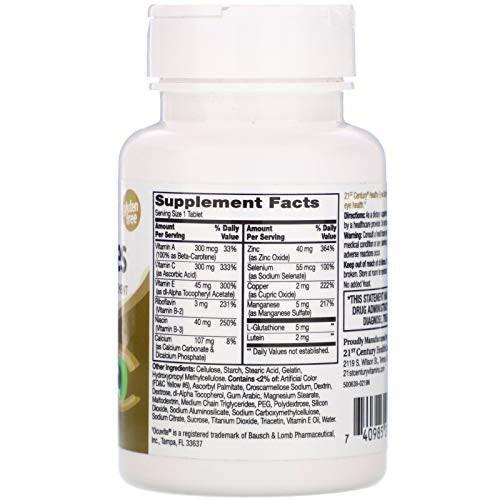 21st Century Healthcare, Eyes Extra Tablets, 36 Count - görsel 3