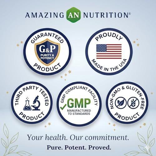 Amazing Formulas Folic Acid 5000 Mcg per Serving | Tablets Supplement | Non-GMO | Gluten-Free | Made in USA (1 Pack | 120 Count) - görsel 6