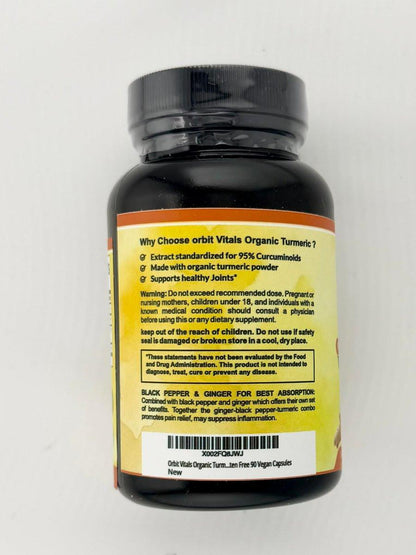 Turmeric Curcumin with Black Pepper & Ginger 2250mg - Ultra Potent Turmeric Supplement with 95% Curcuminoids & BioPerine for Joint Support, Enhanced Bioavailability, Immune Health - 90 Vegan Capsules